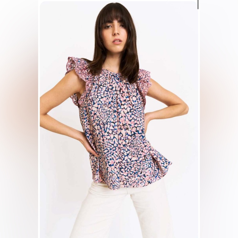 Christy Lynn Aurelie Top - Pink Panther